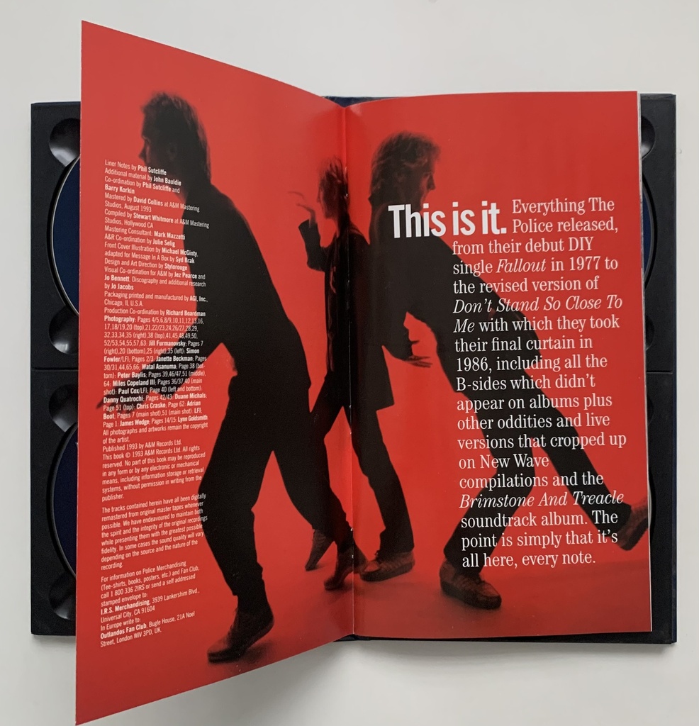 Police,The - Message in a Box [The Complete Recordings] (4 CDs